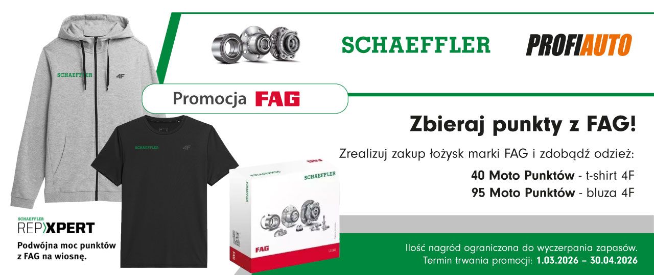 Zbieraj punkty z FAG – łożyska